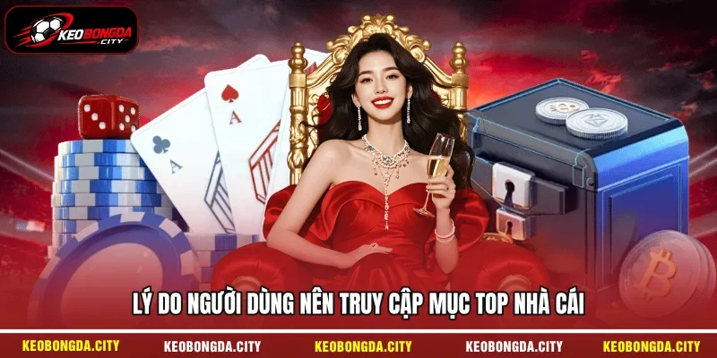 Lý do người dùng nên truy cập mục top nhà cái