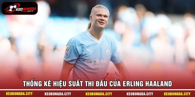 Thống kê hiệu suất thi đấu của Erling Haaland