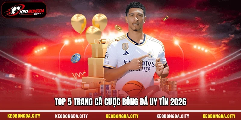 Top 5 trang cá cược bóng đá uy tín 2026